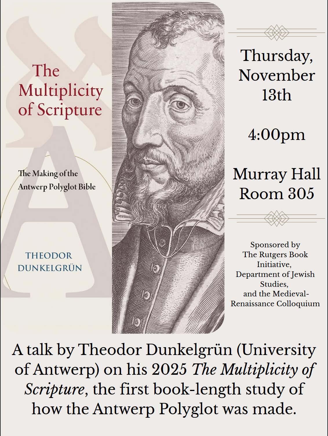Multiplicity of Scripture Poster