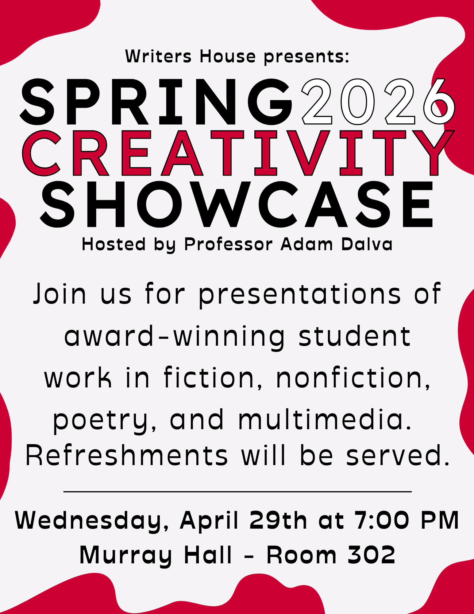 SPR26 Showcase Flyer
